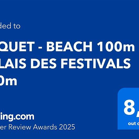 Suquet - Beach 100M & Palais Des Festivals 600M Канны Экстерьер фото